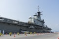 View of the HTMS Chakri Naruebet Ship with bluesky