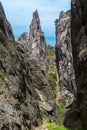 View of the Huangshan Mountains