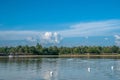 View of Huay Tung Tao Lake in Chiang Mai, Thailand