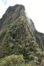 View of Huayna Picchu mountain. Royalty Free Stock Photo