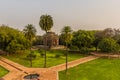 A view from the Humayan Tomb in Dehli, India