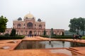 A view of Humayun`s Tomb