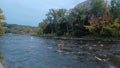 Humber river view in Toronto