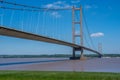 Suspension Bridge over the Humber Royalty Free Stock Photo