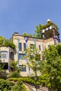 View of Hundertwasser house in Bad Soden, Germany Royalty Free Stock Photo