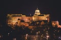 View of Hungarian Parliament Building, Budapest Parliament exterior, also called Orszaghaz, with Donau river and city panorama