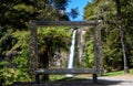 Hunua falls photo frame in the Waharau Regional Park area,Auckland,new zealand-7