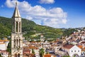 View of the Hvar town, Hvar island, Dalmatia, Croatia