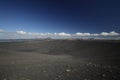 A view of the Hverfjall Volcanic Crater, Iceland