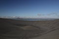 A view of the Hverfjall Volcanic Crater, Iceland