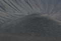 A view of the Hverfjall Volcanic Crater, Iceland