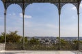 View at Hyderabad from Falaknuma palace, Hyderabad, Telangana, India