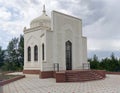 Kazakhstan, Qostanai - June 23, 2022. View of the Ibrai Altynsarin Mausoleum from the left side