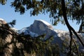 World famous Half Dome in Yosemite NP