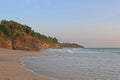 View of the idyllic Indonesian coast of Java Island Royalty Free Stock Photo