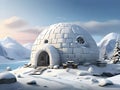 view of igloo house