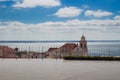 Scenic view of the Igreja de Santo Estevao in Lisboa, Portugal Royalty Free Stock Photo