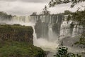 View of Iguazu Falls in Argentina and Brazil