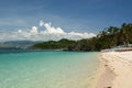 View of Ilig Iligan beach. Boracay Island. Western Visayas. Philippines