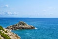 Torn Beach in Hospitalet del Infant, Spain