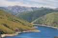 View of Imia river from Lindoso, ortugal Royalty Free Stock Photo