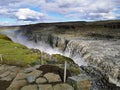 Landscapes of Iceland - Dettifoss Waterfall Royalty Free Stock Photo