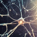 Nervous system detail type concept of neuron