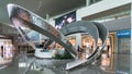 View of Incheon International Airport interior, Seoul, South Korea Royalty Free Stock Photo