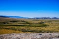 View from Independence Rock, Wyoming Royalty Free Stock Photo