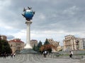 A walk through the central streets and numerous parks of Kiev on a summer sunny day.