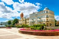 Independence square in Minsk. Belarus