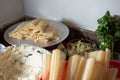 the tamales process, ingredients