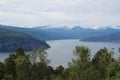 View of Innvik fjord, Norway Royalty Free Stock Photo