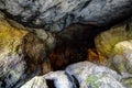 View of the inside of Cetatile Ponorului cave