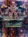 Inside a Chinese temple, South of Vietnam