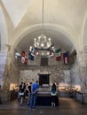 Inside of the Alamo