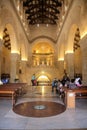 A view of the inside of the Church of Transfiguration Royalty Free Stock Photo