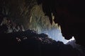 View inside Deer cave in Gunung Mulu National Park