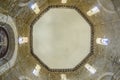 View from inside the dome of the baptistery of Volterra