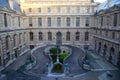 Louvre Inside Palace Paris Royalty Free Stock Photo