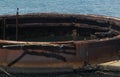 USS Arizona gun turret Royalty Free Stock Photo