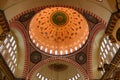 View from inside of ottoman mosque