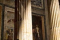 View of inside of Pantheon.