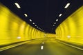 View inside a tunnel, Lyon