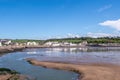 View of Instow, north Devon, UK, a beautiful fishing village, popular with tourists and famous for its part in D Day Royalty Free Stock Photo