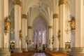 View at the Interior of Basilica in Grybow - Poland Royalty Free Stock Photo