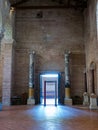 View of the interior of the Basilica of Sant`Apollinare in Classe in Ravenna, Emilia-Romagna