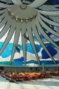 View of the Interior of Brasilia Cathedral