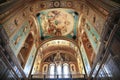 View of the interior of the Cathedral of Christ the Savior. Royalty Free Stock Photo