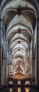 View of the interior of the cathedral of Toledo Royalty Free Stock Photo